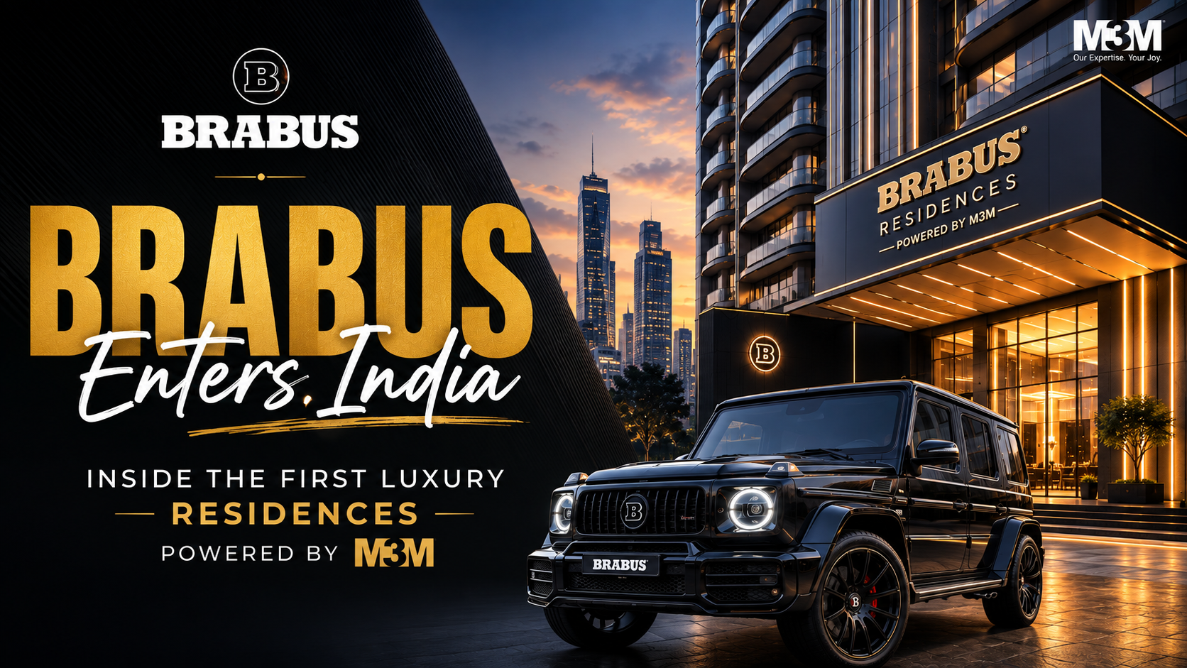 BRABUS Enters India: Inside the First Luxury Residences Powered by M3M