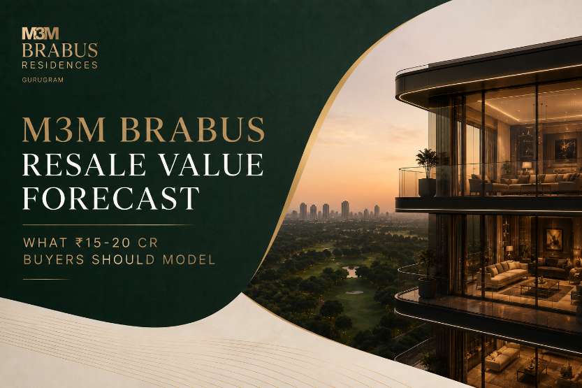 M3M BRABUS Resale Value Forecast 2026 | ₹15–20 Cr Investment Model