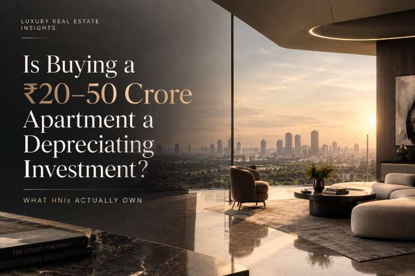 Is Buying a ₹20-50 Crore Apartment a Depreciating Investment? What HNIs Actually Own