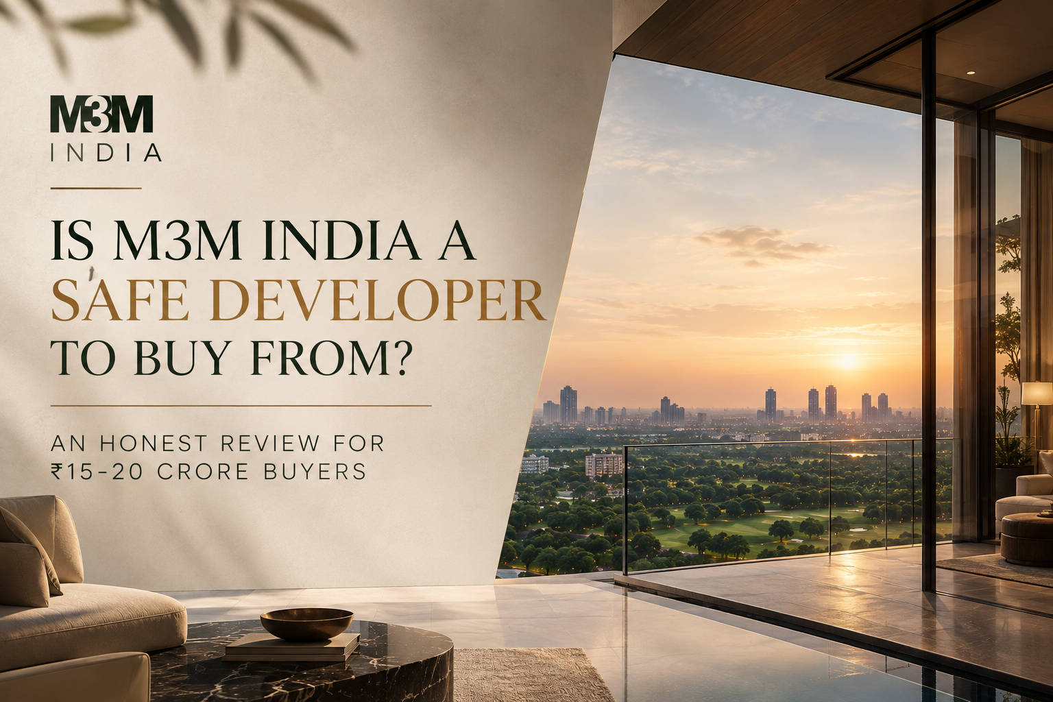 Is M3M a Safe Developer? Honest Review Before You Book